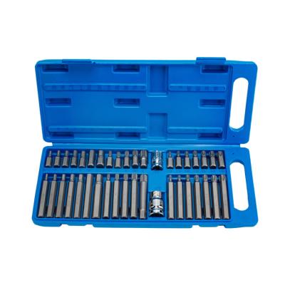 China Box: Blow-molded box Approval: CRV Accessories Professional Bit Hands Hardware Tools Kits Screwdriver Drill Bits Set For Home Use for sale