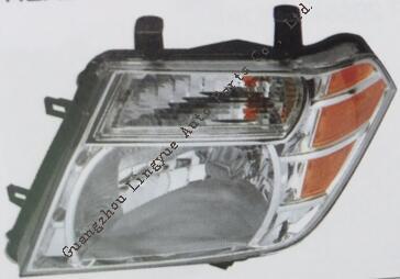 China 2006 - 2008 Nissan Navara Parts , LH 26060-ZG90A RH 26010-ZG90AV Car Head Lamp for sale