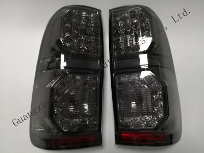 China ABS Aftermarket LED Smoked Rear Lamp Black Color For Hilux Vigo 2012 for sale