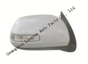 China Fortuner 2012 Model White Color Car Door Mirror ABS Material OEM Type for sale