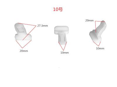 China Fahrzeug-brannte Universalplastikclip-und Befestiger-Eindrückung Art Lingyue ein zu verkaufen