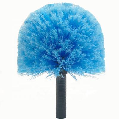 China Sustainable PP Cobweb Ceiling Brush Head With Long Telescopic Handle for sale