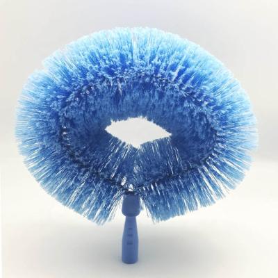 China Large PP ESD Cobweb Ceiling Fan Home Broom Cleaning Brush Head for sale