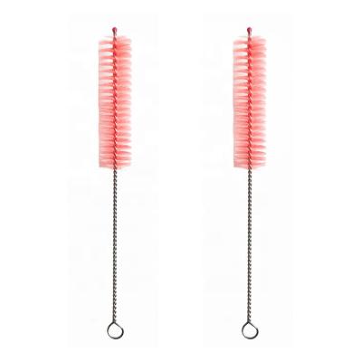 China It is useful for cleaning pink pipe and stainless steel Pipe Straw Cleaner Brushes for sale