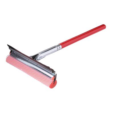 China Sustainable ESD Sponge Squeegee For Windows Washing With Wooden Handle for sale