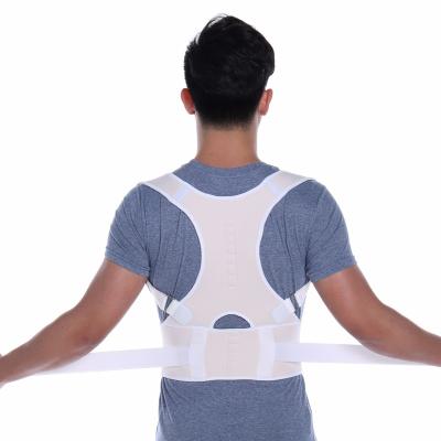 China Hot Selling Neoprene Lumbar Back Braces Shoulder And Brace Back Adjustable Body Posture Corrector for sale