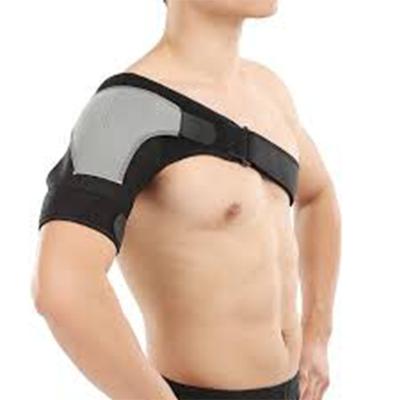 China OEM Breathable Hot Sale Logo Neoprene Protective Shoulder Support Adjustable Elasticity 2022 Sports Equipment Adjustable Shoulder Brace For Injury for sale