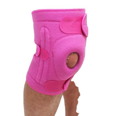 China Supply High Quality Custom Adjustable Sports Logo Waist Neoprene Knee Brace Elastic Knee Sleeve for sale