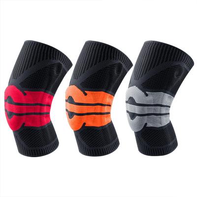 China Supply Breathable Sport Protection Basketball Nylon Compression Knee Brace For Sport Safety for sale