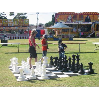 China Big Big Chess Pieces Plastic Large Chess Sets For Outdoor for sale