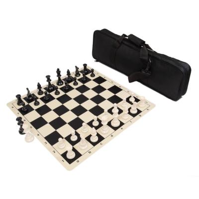 China Plastic chess board set for chess tournament and chess club for sale