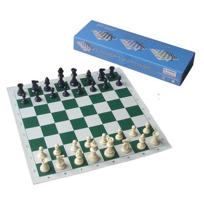 China Cardboard Plastic Chess Set With Colorful Box Packing for sale