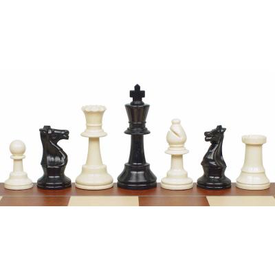 China Tournament and Chess Standard Plastic Club Chess Pieces Plastic Man for sale