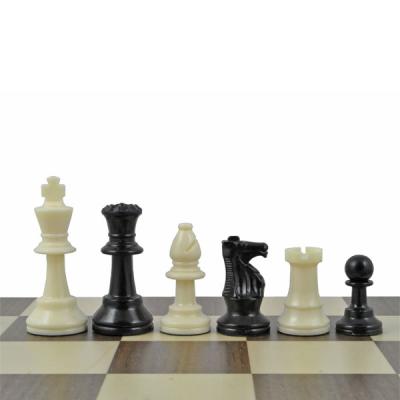 China Plastic Analysis Chess Pieces With King 2.5inch Tall for sale