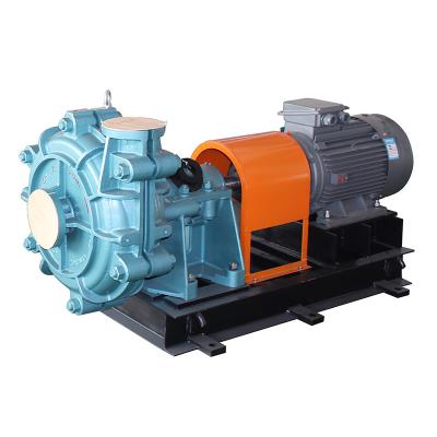 China Double Casing and Single-stage Pump ZH series stable running high lift head industrial slurry pumps for sale