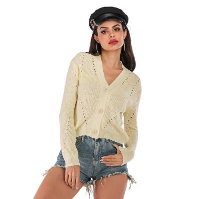 China Korean Anti-wrinkle women spring clothes sweaters for woman short button cardigan angora for sale