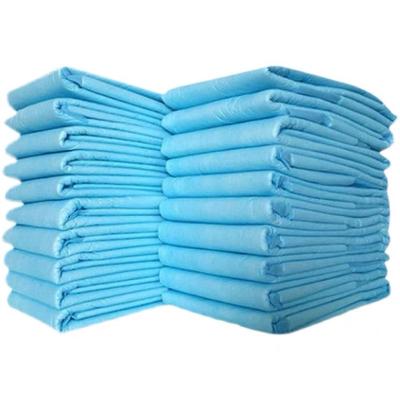 China Disposable Adult Pee Bed Hospital+Family PE Film Anti Slip Incontinence Hospital Breathable Maternity Use Under Pad Sheet for sale