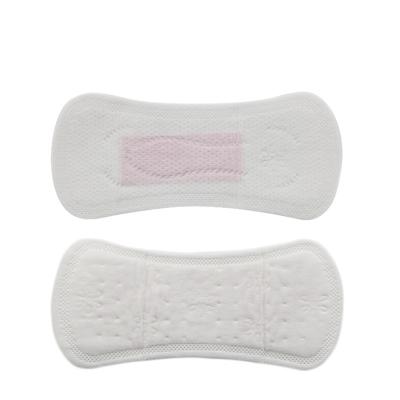 China Ultra Thin Breathable Disposable Wingless Breathable Pantyliner Regular Sanitary Pad for sale