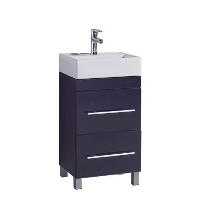 China New And Hot Classic Bathroom Furniture Drawer Cabinet With Wash Basin for sale