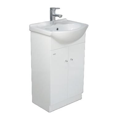 China Classic High Quality Small Bathroom Vanity Lavatory Sink And Cabinet Set for sale