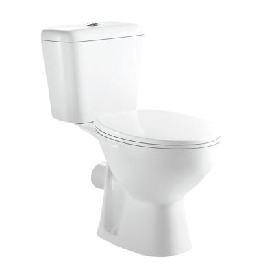 China Double-Flow China Factory Design Modern P-trap Ceramic Toilet Bowl for sale