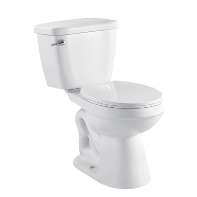 China Modern Professional Two Piece WC Sanitary Toilet Bathroom Safety Ceramic Flush Tubing Unit CUPC & SGS & ISO9001 Floor Mounted for sale