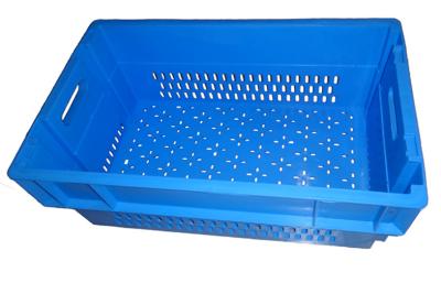 China Retroflected Inserting Plastic Euro Stacking Container Vegetable Transportation for sale