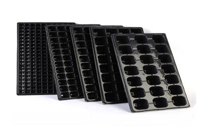 China PVC Plug Seed Starting Plastic Germination Trays Plant Propagation 0.7mm 2.3mm for sale