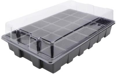 China PVC Garden Grow Plug And Seed Growing Tray For Sapling Seedling Heat Mats for sale