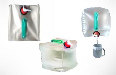 China Flexibles kampierendes 10L Wasser LDPE Jerry Can Cubitainer Bag zu verkaufen