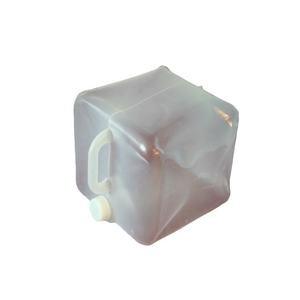 China LDPE 5 Liter Foldable Plastic Water Jerry Can With Lid for sale