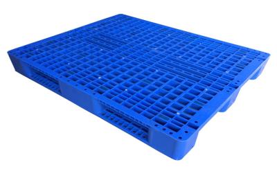 China Grid Double Side Heavy Duty HDPE Plastic Pallets Transfer Warehouse Storage for sale