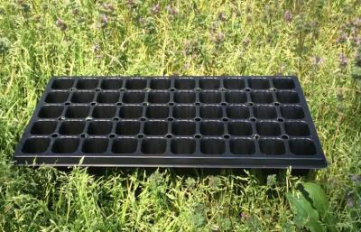 China 50 To 200 Cells PS Plastic Seed Starting Cell Trays For Nursery Rice Seed for sale