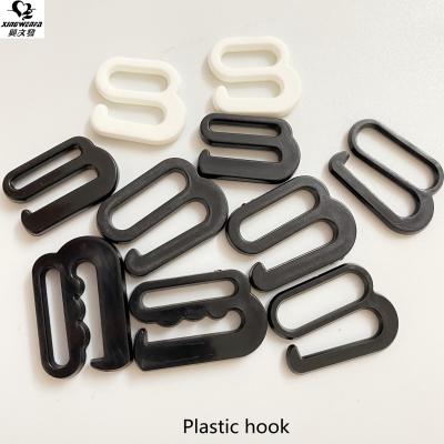 China Good Quality Underwear Strap Belt Hook Big Hole Plastic Hook for sale