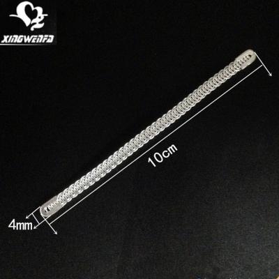 China Underwear 4mm 5mm 6mm or customer size bra or corset accessories stainless steel spiral bone for sale