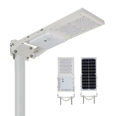 China ROAD High Lumen Ip65 Waterproof Street Lamp 15W 30W Luminaria Solar All In One Outdoor Solar Led Street Light for sale