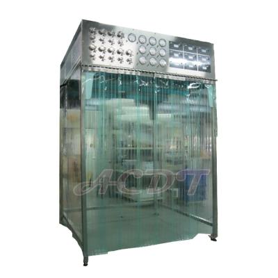 China Soft Wall Clean Room With Laminar Flow , Lab Class 100 PVC Curtain Clean Booth CUSTOMIZED for sale