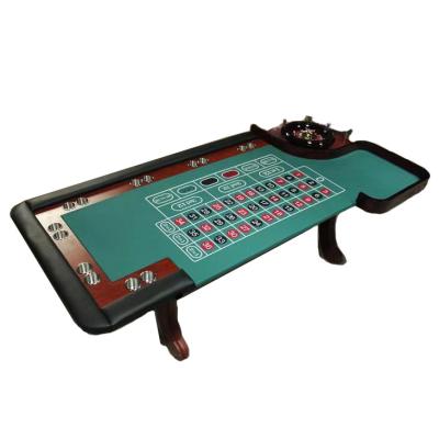 China Casino Club Casino Poker Table Wooden Table Roulette Poker Table Customized Blackjack for sale