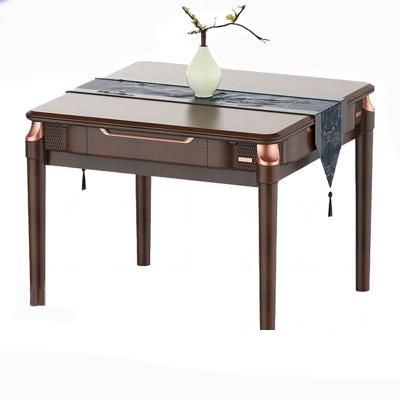 China Metal mahjong table storage household goods mahjong table luxury automatic dual-use dining table for sale