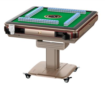 China Modern Fashionable Metal Metal Mahjong Table Set Home Automatic Folding Mahjong Table for sale