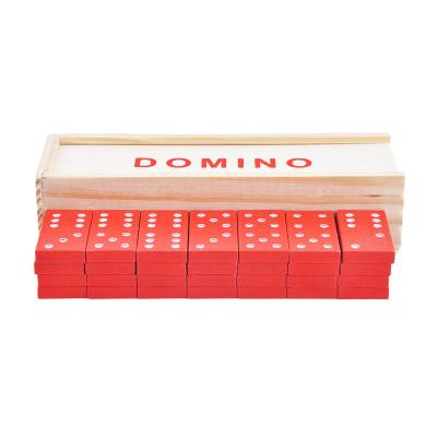 China Customizable multi-color hot-selling wooden products, leisure and entertainment wooden dominoes for sale