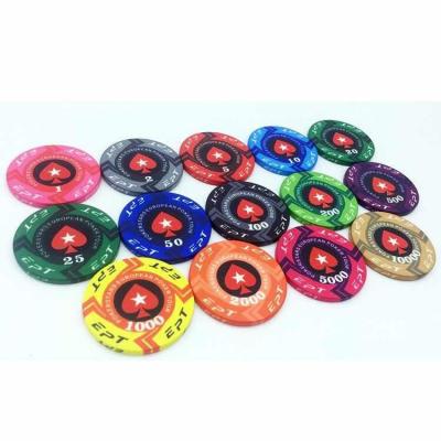 China High Quality Extended Ceramic Chips Custom Poker Chips ABS Factory Direct Sales Casino Poker Chips Ceramic Poker Chip for sale