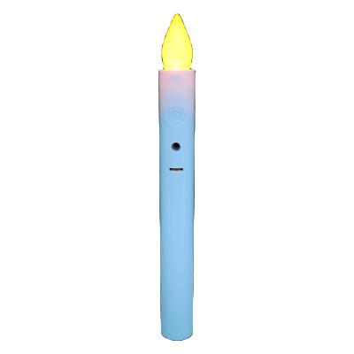 China Plastic Flameless LED Candle Candle Lights, 3*AG13 Battery Candlesticks with Warm Yellow Plastic Flame LED Electronic Candle for sale