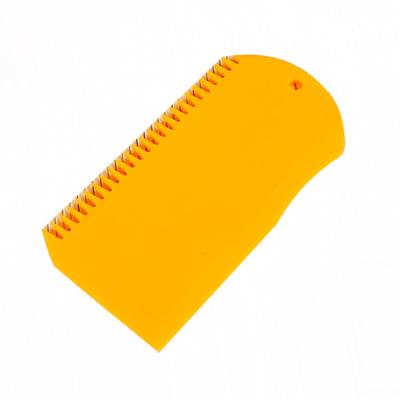 China Custom Unisex Plastic Wax Comb For Surfboard for sale