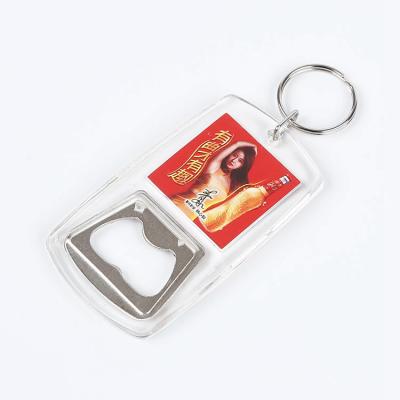 China SEDEX Viable Multifunctional Photo Frame Keychain Beer Bottle Opener for sale