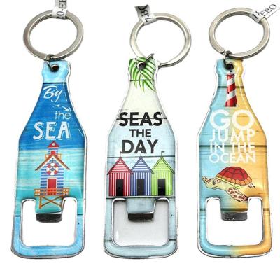 China OEM Key Chains Factory Key Chains Bottle Shape Aluminum Bottle Opener Beer Bottle Opener Custom Key Chains Wholesale Key Chains for sale