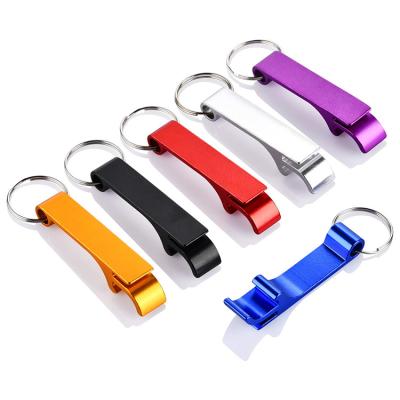 China Customized Customized Lead Bottle Opener Metal Aluminum Beer Chain Bottle Opener for sale