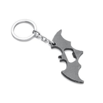 China Bottle Opener Manufacturer Bottle Opener Keychain With Custom Logo Full Metal Bottle Opener Keyring for sale