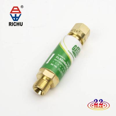 China Cutting Out Industry Flashback Arrester For Oxygen Regulator for sale