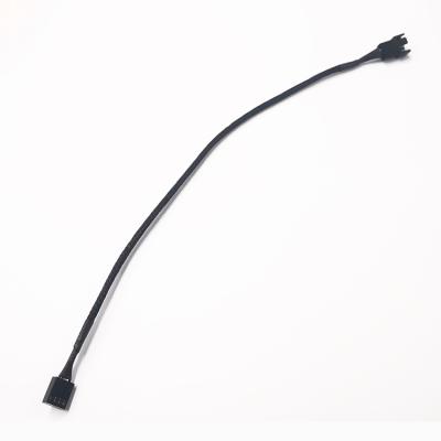 China Small 4pin Fan Computer Case Fan Adapter Extension Cable Motherboard to PMW 4pin Fan for sale